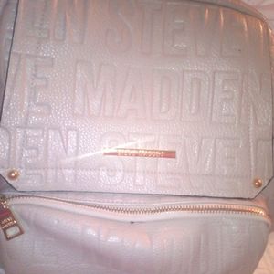 Steve Madden leather back pack/ bag